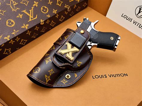 louis vuitton gun case|Louis Vuitton gun holster.